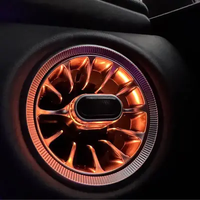 Toyota Corolla AirFlow Ambient LED AC Vent Trims Plug and Play